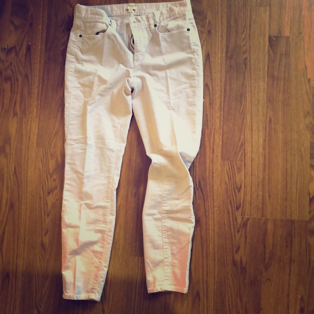 NWOT J. Crew corduroy pants in periwinkle, size 27